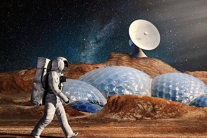 Ученые и архитекторы представили проекты жилищ на Марсе