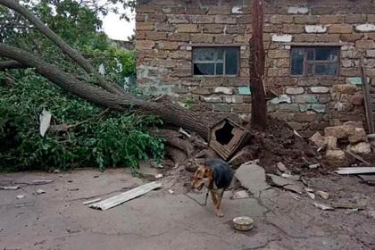Мощный ураган разрушил десятки жилых домов в Херсонской области