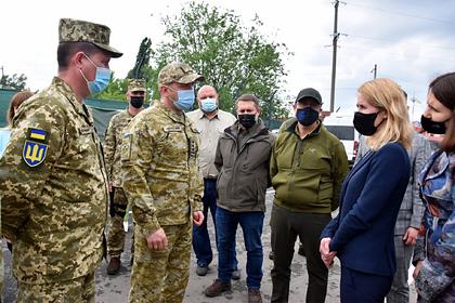 Премьер-министр Эстонии посетила Донбасс
