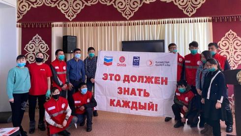 Для помощи населению при ЧС в Карагандинской области обучили 130 волонтёров