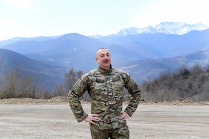 Алиев заявил о готовности сотрудничать с Арменией