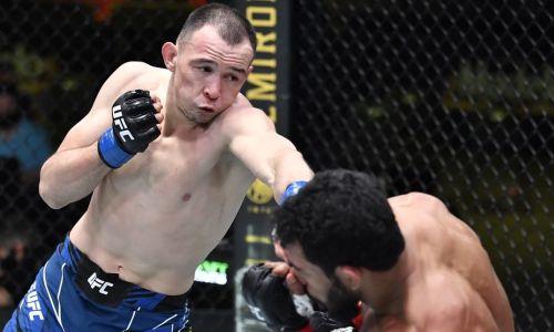 Видео полного боя Исмагулов — Алвес с ранним нокдауном казаха и наказанием дерзкого бразильца в UFC