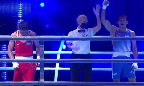Казахстан лишился боксера в первом же бою чемпионата Азии-2021