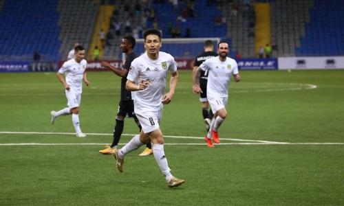 Асхат Тагыберген забил юбилейный мяч в Премьер-Лиге