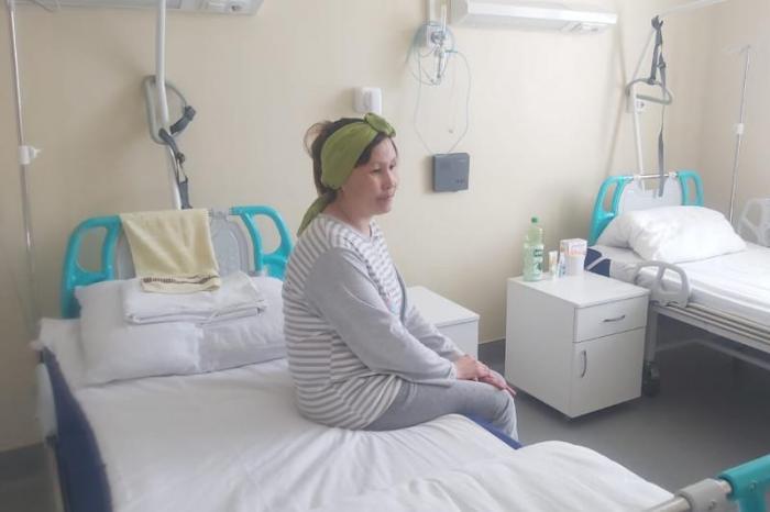 Жительница Атырау родила своего шестого ребёнка в модульной больнице