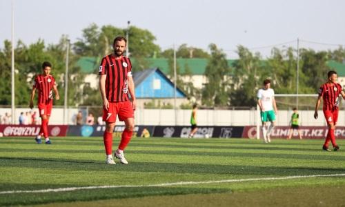 Драченко впервые в нынешнем сезоне вывел «Кызыл-Жар» с капитанской повязкой