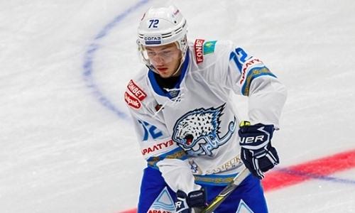 «Барыс» обратился к талантливому казахстанскому хоккеисту