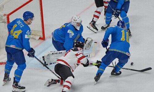 Казахстан приблизил Канаду к вылету с чемпионата мира по хоккею
