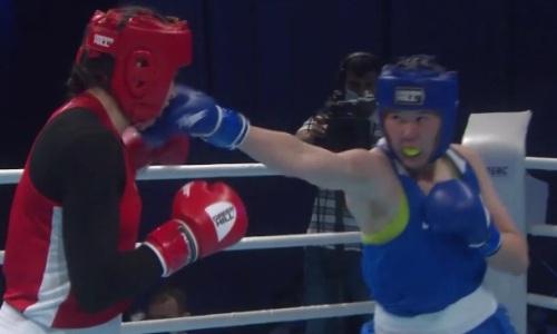 Чемпионка Казахстана отправила в нокдаун узбекскую боксершу и выиграла седьмое «золото» на ЧА-2021