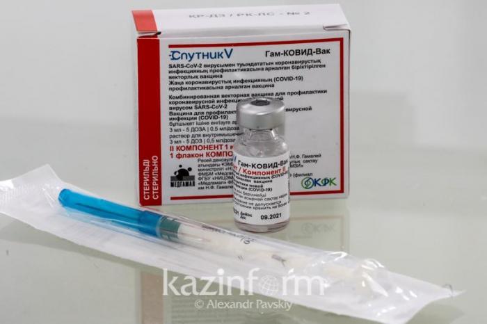 130 тысяч доз вакцины «Спутник V» поставят в Туркестанскую область