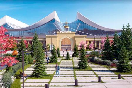 Презентована концепция нового терминала аэропорта Алматы с сохранением исторического здания