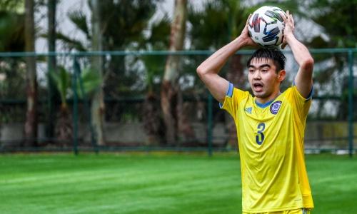 Молодежная сборная Казахстана проигрывает Бельгии после первого тайма матча отбора ЕВРО-2023. Видео