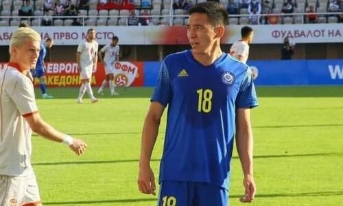 Дебют игрока «Акжайыка» в сборной Казахстана стал историческим