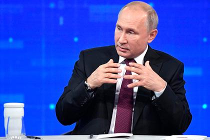 Названы возможные даты проведения прямой линии Путина