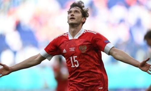 Россия забила свой первый гол на ЕВРО-2020. Видео