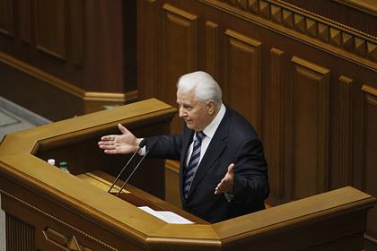 Кравчук рассказал о принудительной передаче Крыма Украине