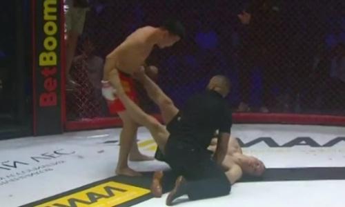Муратбек Касымбай после удушения помогал своему сопернику прийти в сознание. Видео
