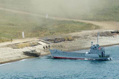 Российские военные начали масштабные учения в Японском море