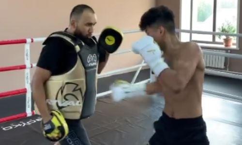 Чемпион WBC из Казахстана блеснул мастерством и скоростью комбинаций в ринге. Видео