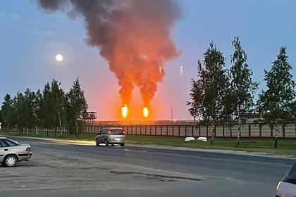 На одной из крупнейших электростанций в Белоруссии произошел пожар
