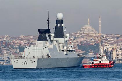 Россия высмеяла реакцию Украины на инцидент с британским эсминцем в Черном море