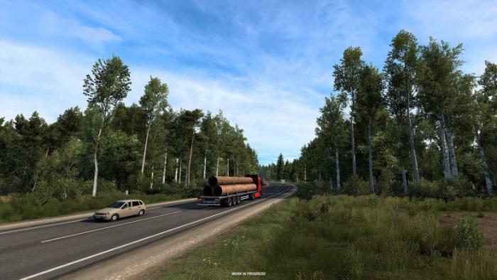 Созадетли Euro Truck Simulator 2 поделились скриншотами дополнения Heart of Russia