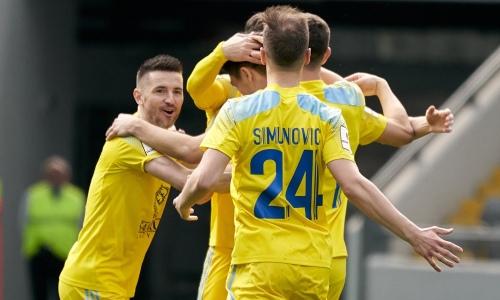 «Астана» пропустила три гола и вернула лидерство в КПЛ. Видео
