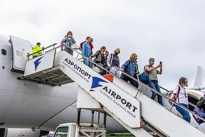 На Сахалин впервые запустили чартерные рейсы