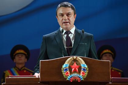Глава ЛНР заявил о нежелании Украины выполнять Минские соглашения