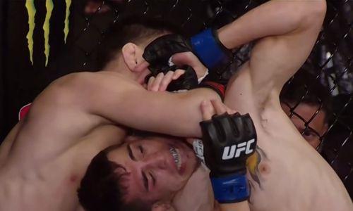 Видео впечатляющего финиша, или Как Жалгас Жумагулов выиграл первый бой в UFC