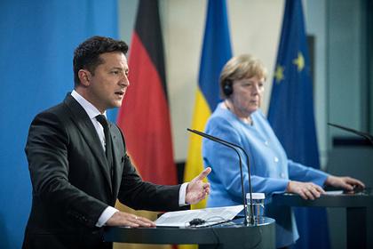 Зеленский остался доволен встречей с Меркель в Берлине