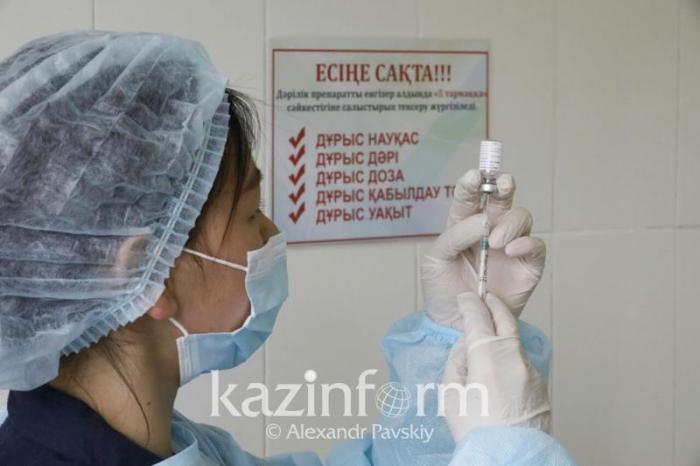 В Алматы за сутки вакцинировано более 15 тысяч человек