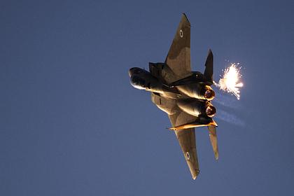 Запущенная Израилем в ответ Газе ракета случайно попала в истребитель F-15l