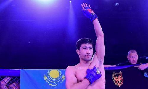 «Хотите шоу — я вам покажу шоу». Казахстанский боец после своего дебюта обратился к президенту AMC Fight Nights