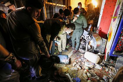 Более 20 человек погибли при взрыве на рынке в Багдаде