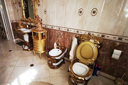 «Золотая» сантехника в особняке главы ГИБДД оказалась китайской за 20 тысяч рублей