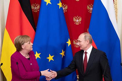 Путин и Меркель обсудили «Северный поток-2»