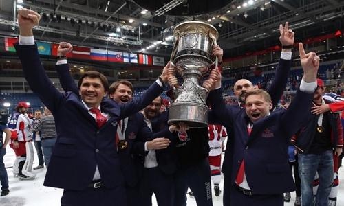 Казахстанский тренер с Кубком Гагарина узнал свое место в ТОП-5 самых побеждающих наставников КХЛ