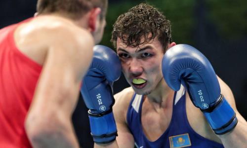 Казахстанский боксер оформил два нокдауна и победил на старте Олимпиады-2020