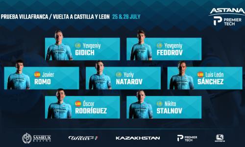 «Астана» объявила состав команды на две испанские «однодневки»