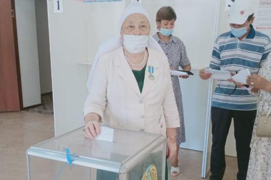 Выборы сельских акимов: высокую явку избирателей отметили в Шиелийском районе Кызылординской области