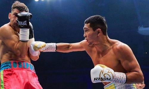 Казахстанский профи-боксер начал подготовку к следующему бою