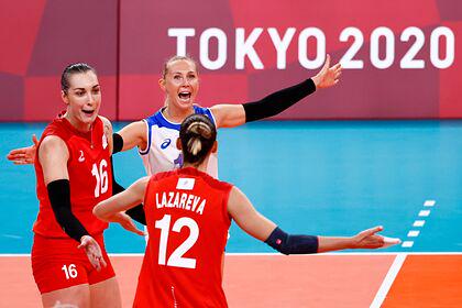 Российские волейболистки одержали первую победу на Олимпиаде в Токио