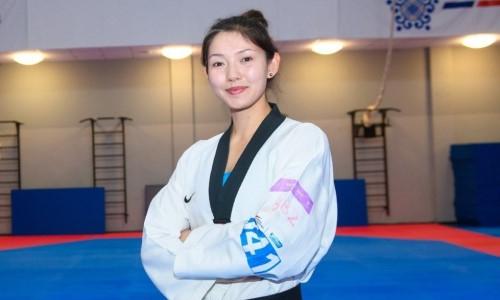 Казахстанская тхэквондистка стартовала с победы на Олимпиаде-2020