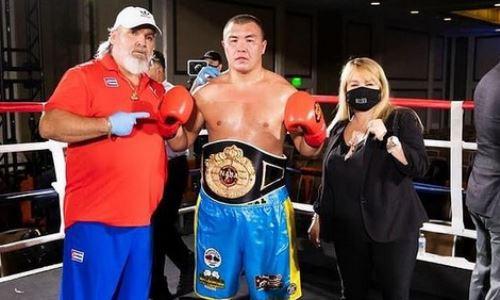 Казахстанский «Панда» узнал дату возвращения на ринг после завоевания титула