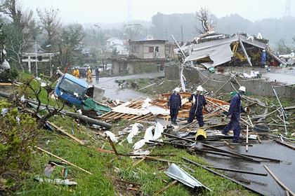 Названа дата обрушения мощного тайфуна на Японию