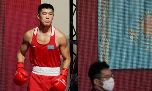 Чемпион мира по боксу из Казахстана покидает Олимпиаду-2020 после первого же боя