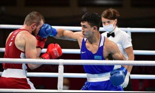 Появилось видео победы Аманкула над узбекским боксером на Олимпиаде в Токио