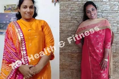 Женщина испугалась ожирения и сбросила 13 килограммов за восемь месяцев