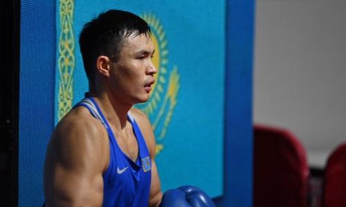 Первый казахстанский боксер вышел в полуфинал и гарантировал медаль Олимпиады-2020